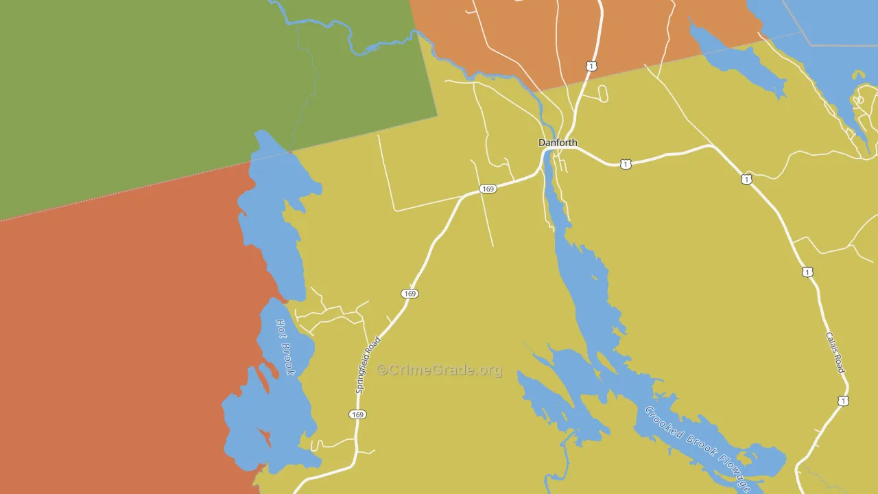 Irish Settlement, ME Map of Assault Rates