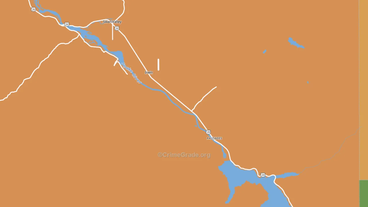 Irwin, ID Map of Assault Rates