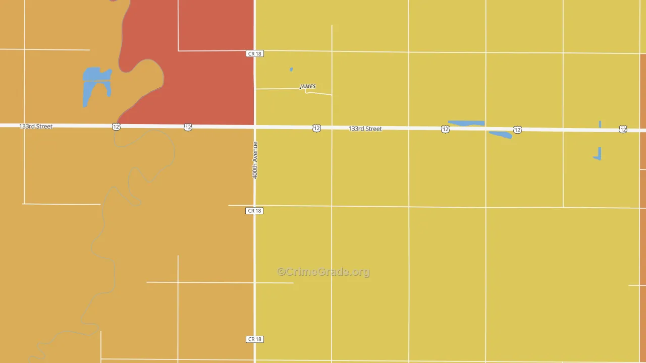 James, SD Map of Assault Rates