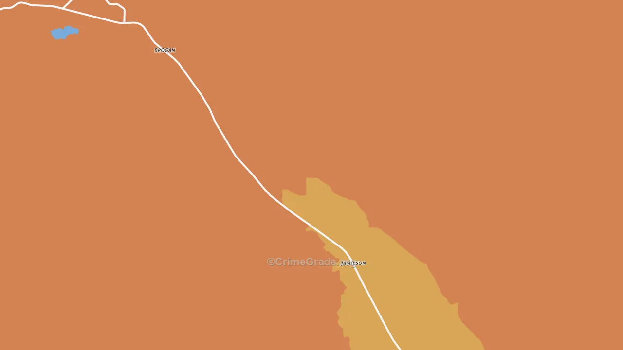 Jamieson, OR Map of Assault Rates
