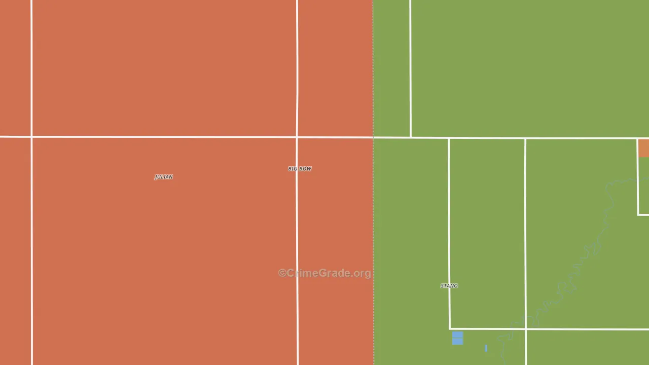 Johnson, KS Map of Assault Rates
