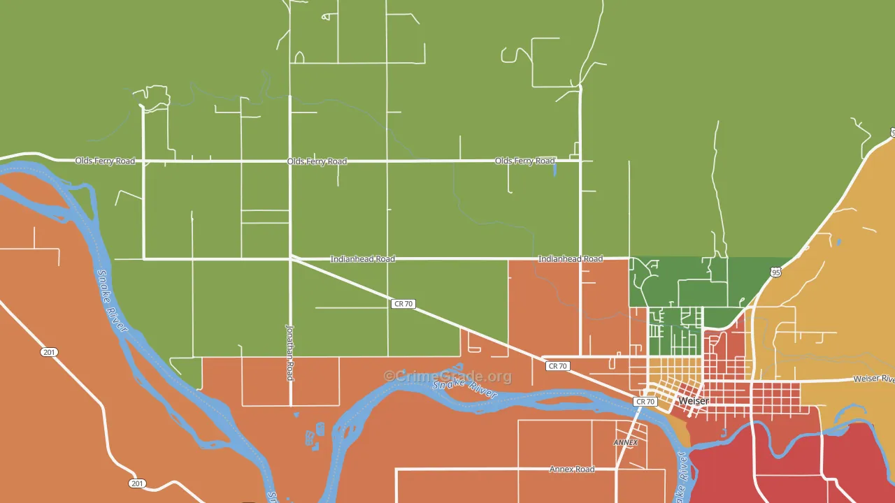 Jonathan, ID Map of Assault Rates
