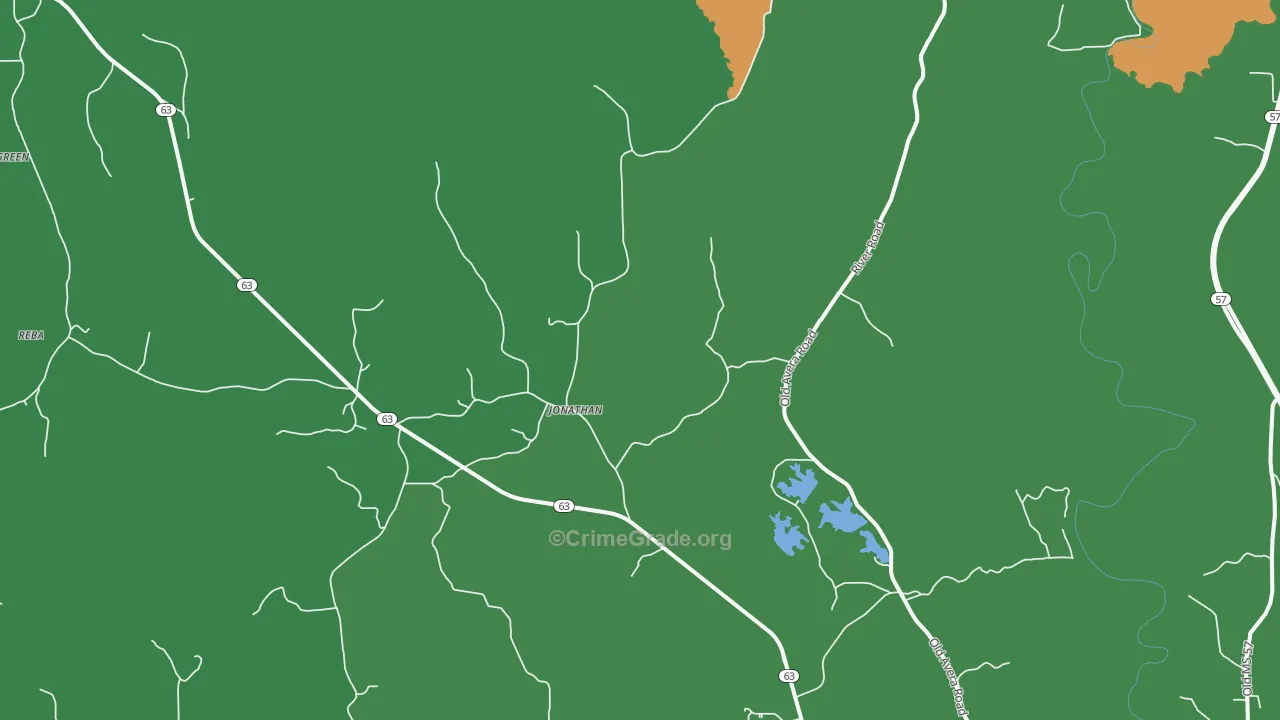 Jonathan, MS Map of Assault Rates