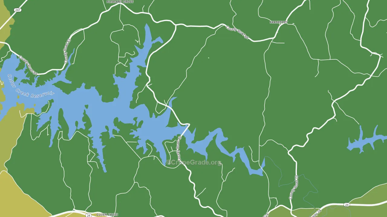 Jonesboro, AL Map of Assault Rates