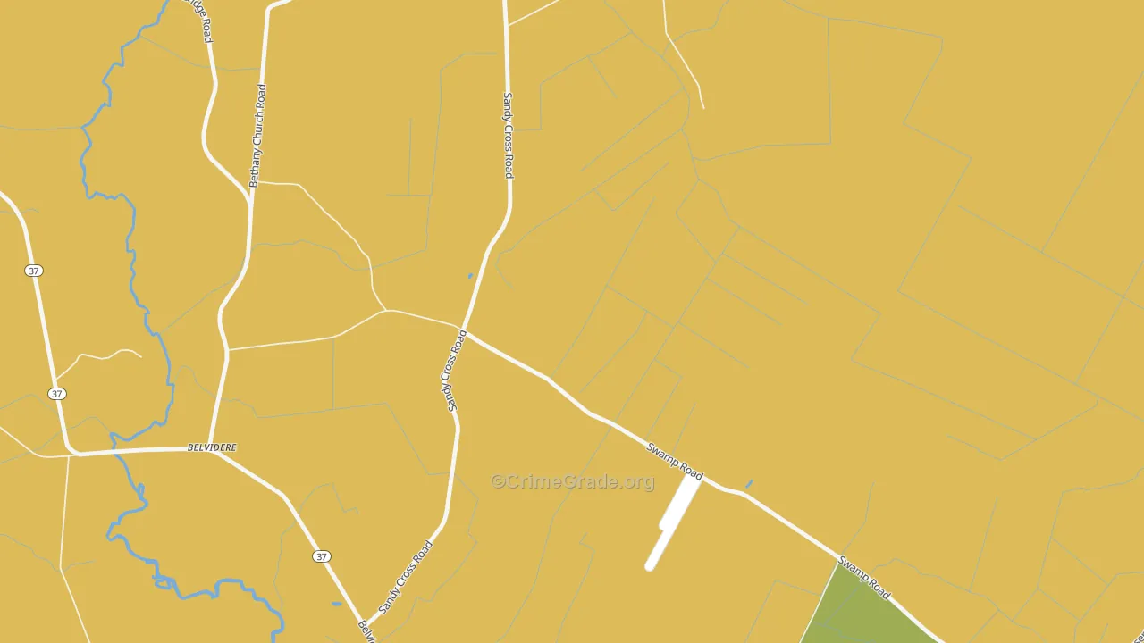 Joppa, NC Map of Assault Rates