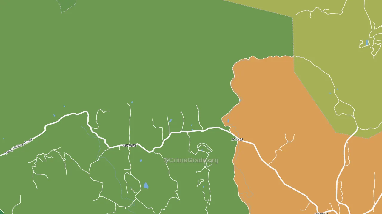 Joynes, NC Map of Assault Rates