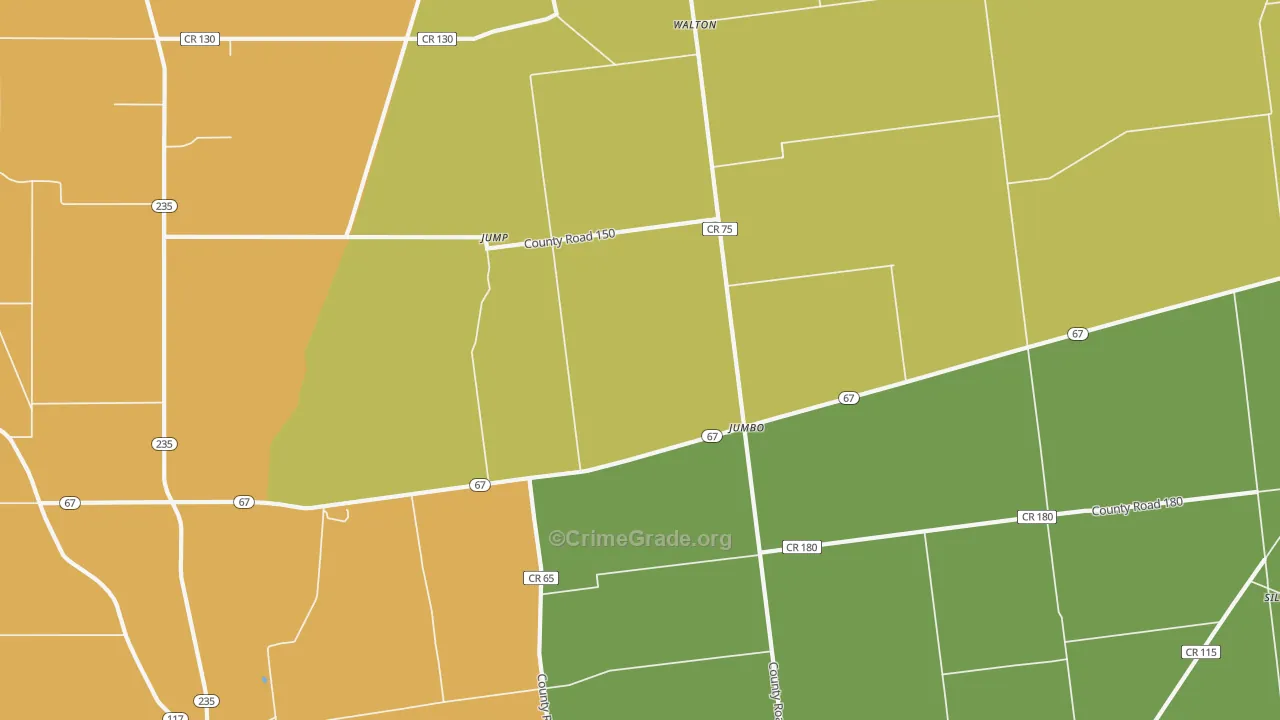 Jump, OH Map of Assault Rates