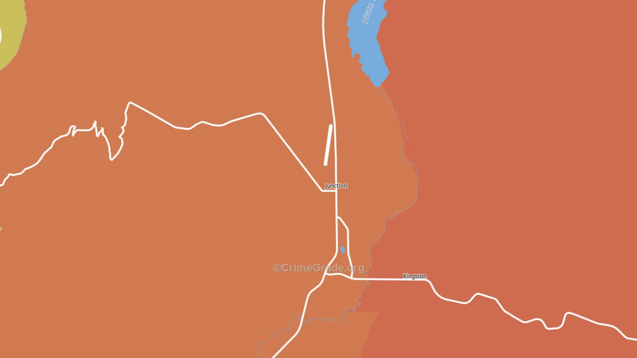 Junction, UT Map of Assault Rates