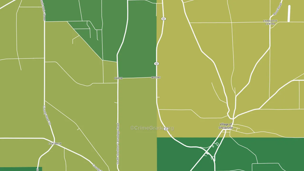 Kabob, NY Map of Assault Rates