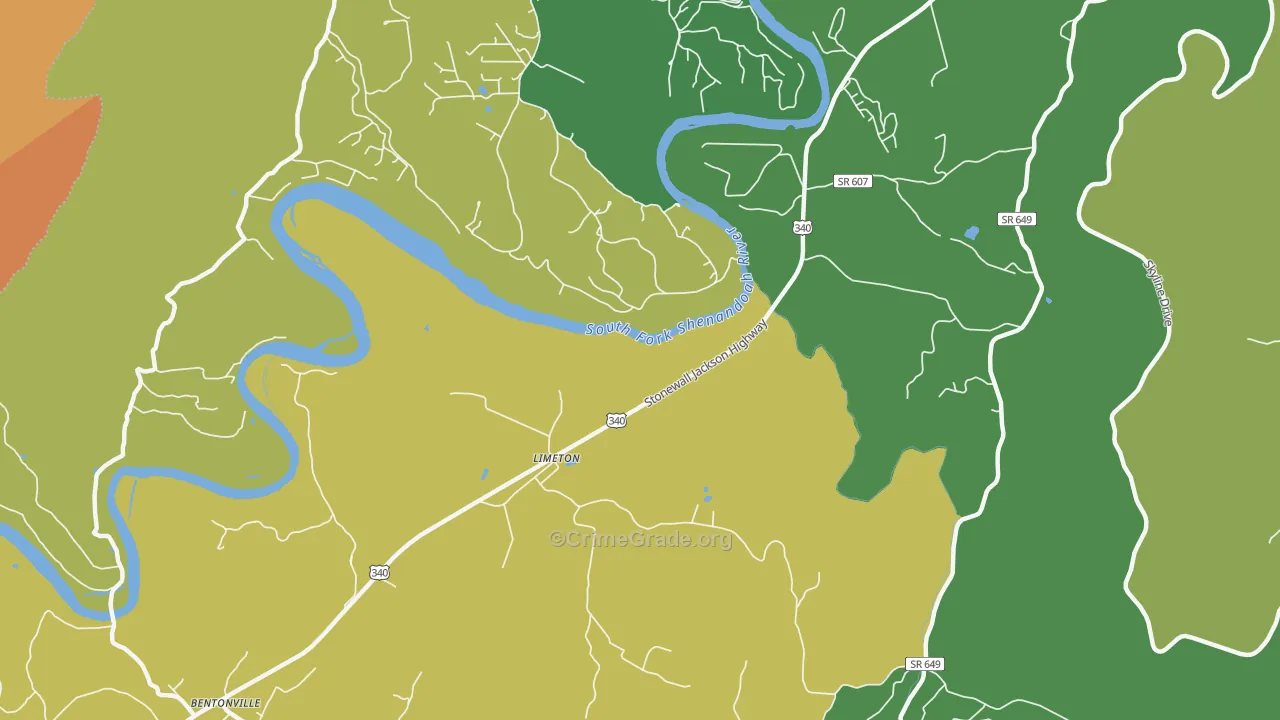 Karo, VA Map of Assault Rates