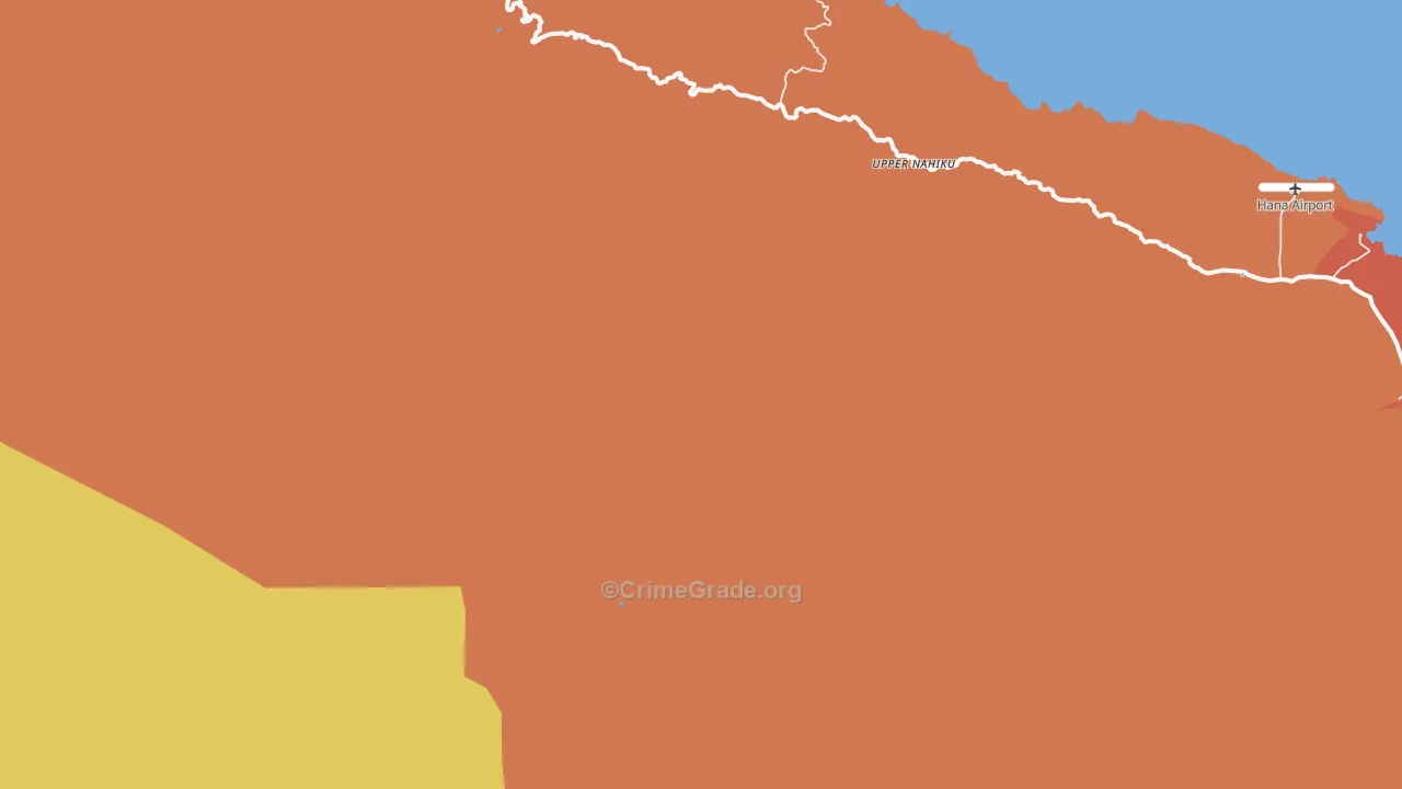 Kaupo, HI Map of Assault Rates