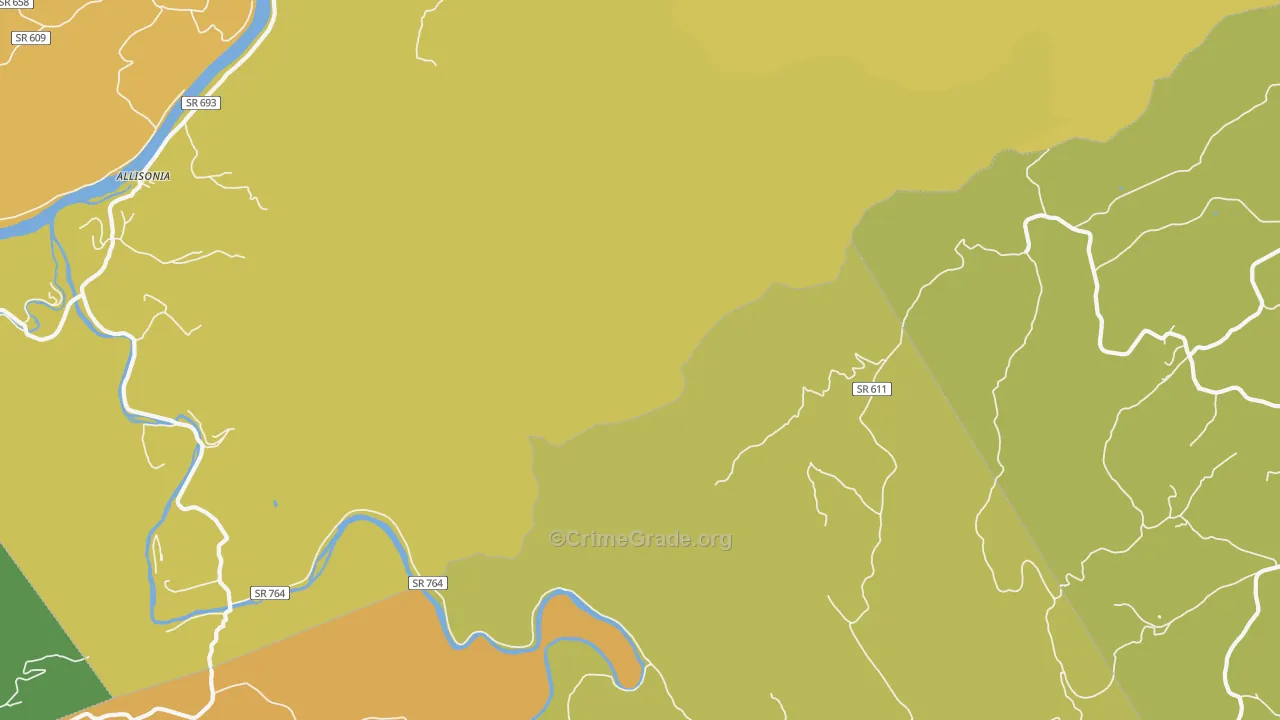Kayoulah, VA Map of Assault Rates