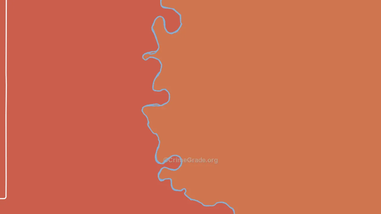 Kent, OR Map of Assault Rates