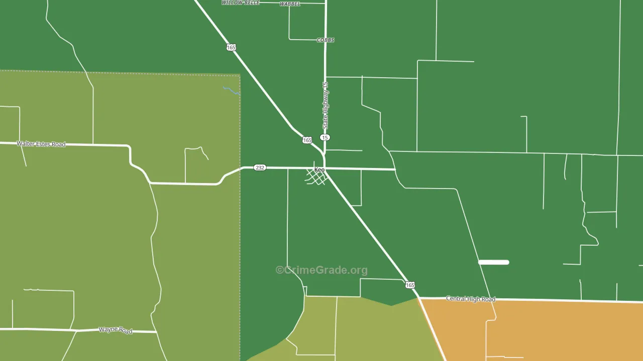 Keo, AR Map of Assault Rates