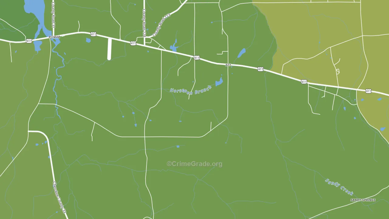 Key, AL Map of Assault Rates