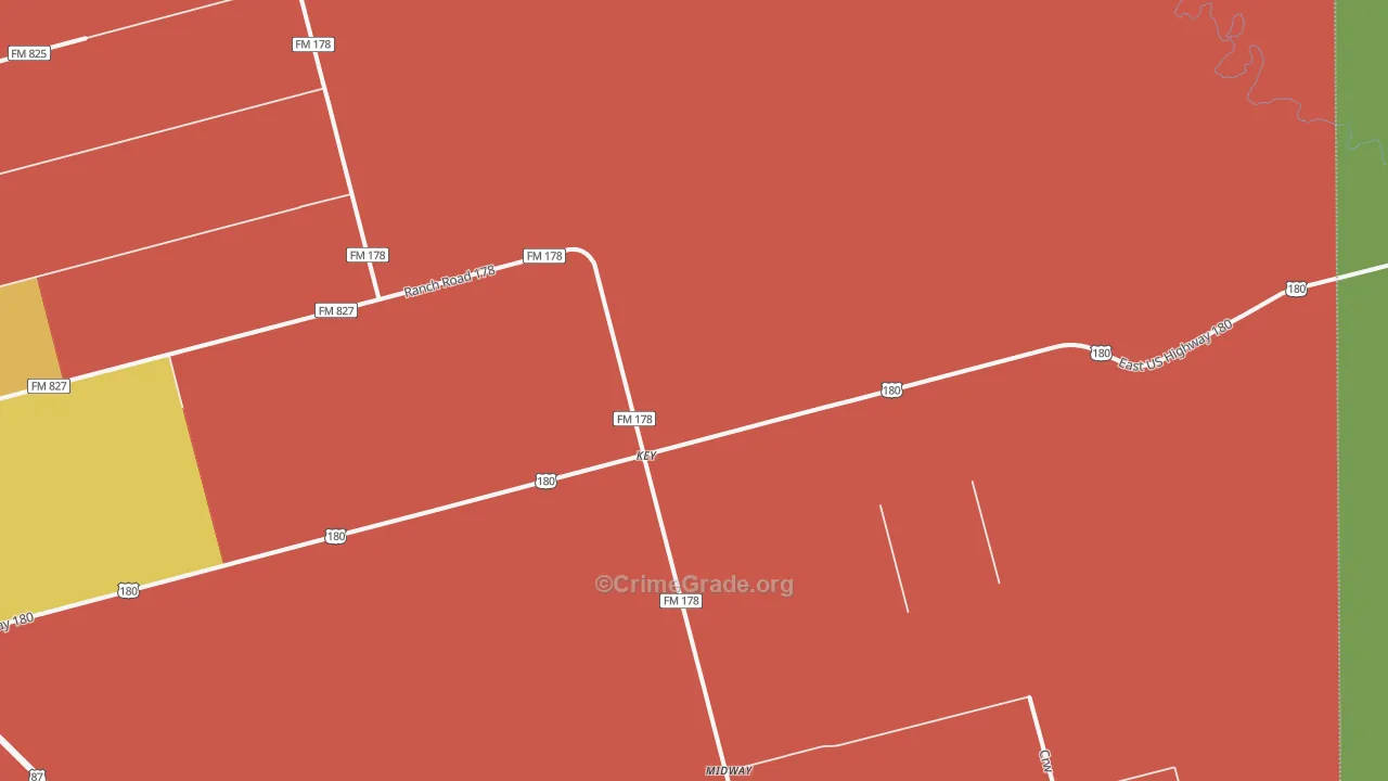 Key, TX Map of Assault Rates