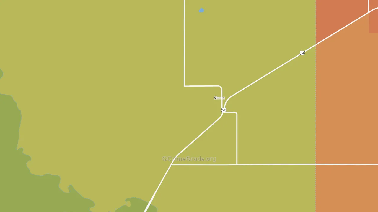 Kismet, KS Map of Assault Rates