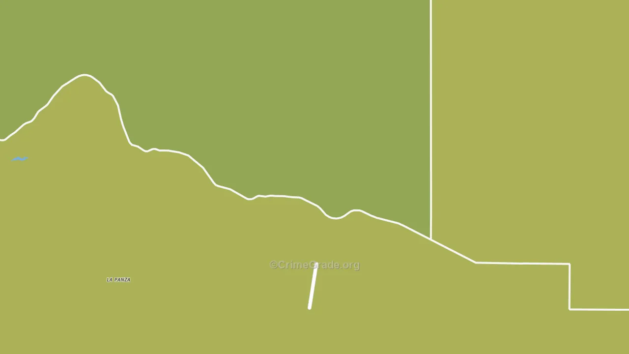 La Panza, CA Map of Assault Rates