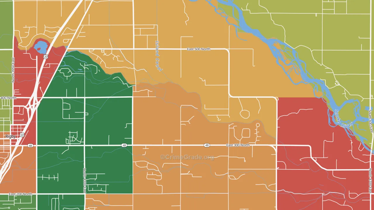 Labelle, ID Map of Assault Rates