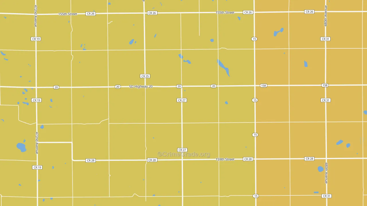 Labolt, SD Map of Assault Rates