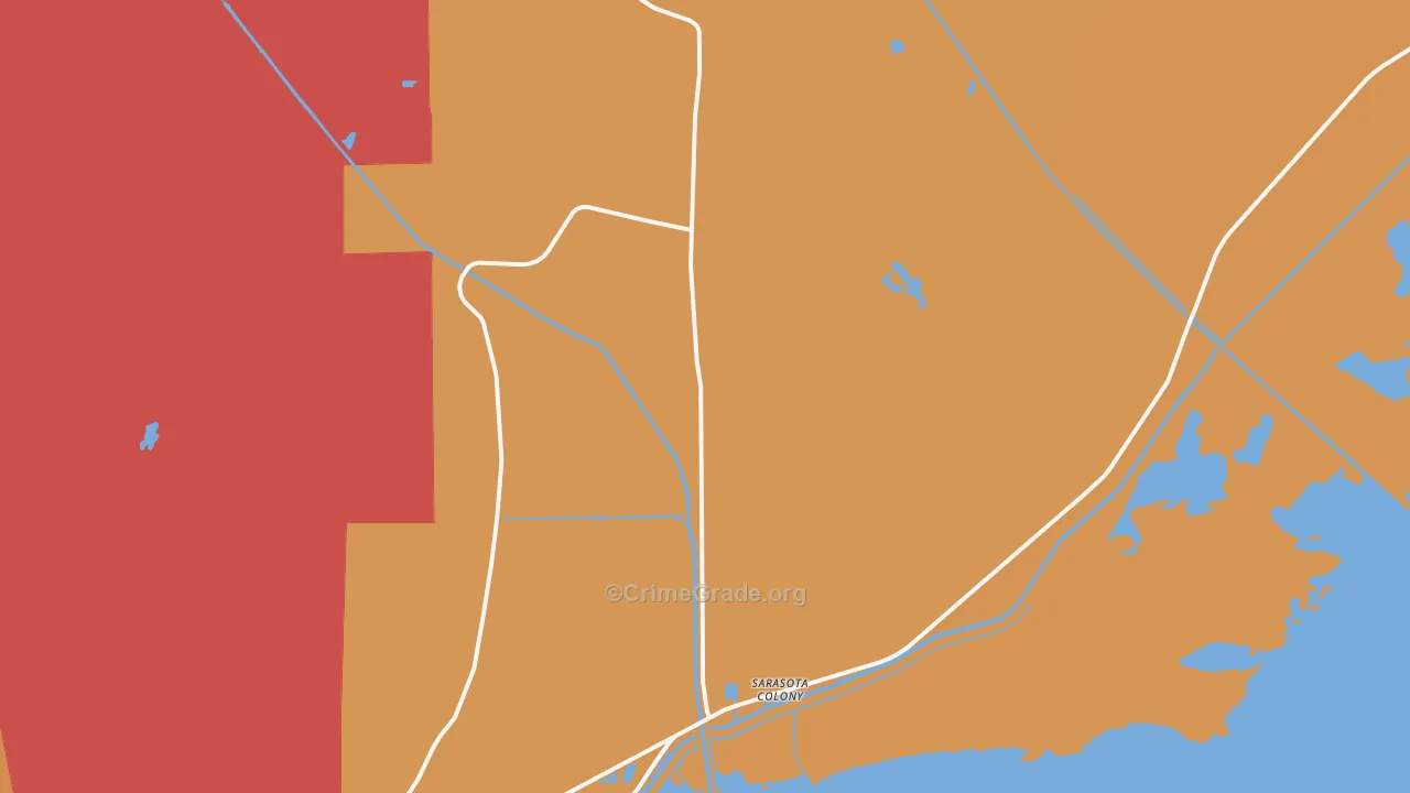 Lakeport, FL Map of Assault Rates