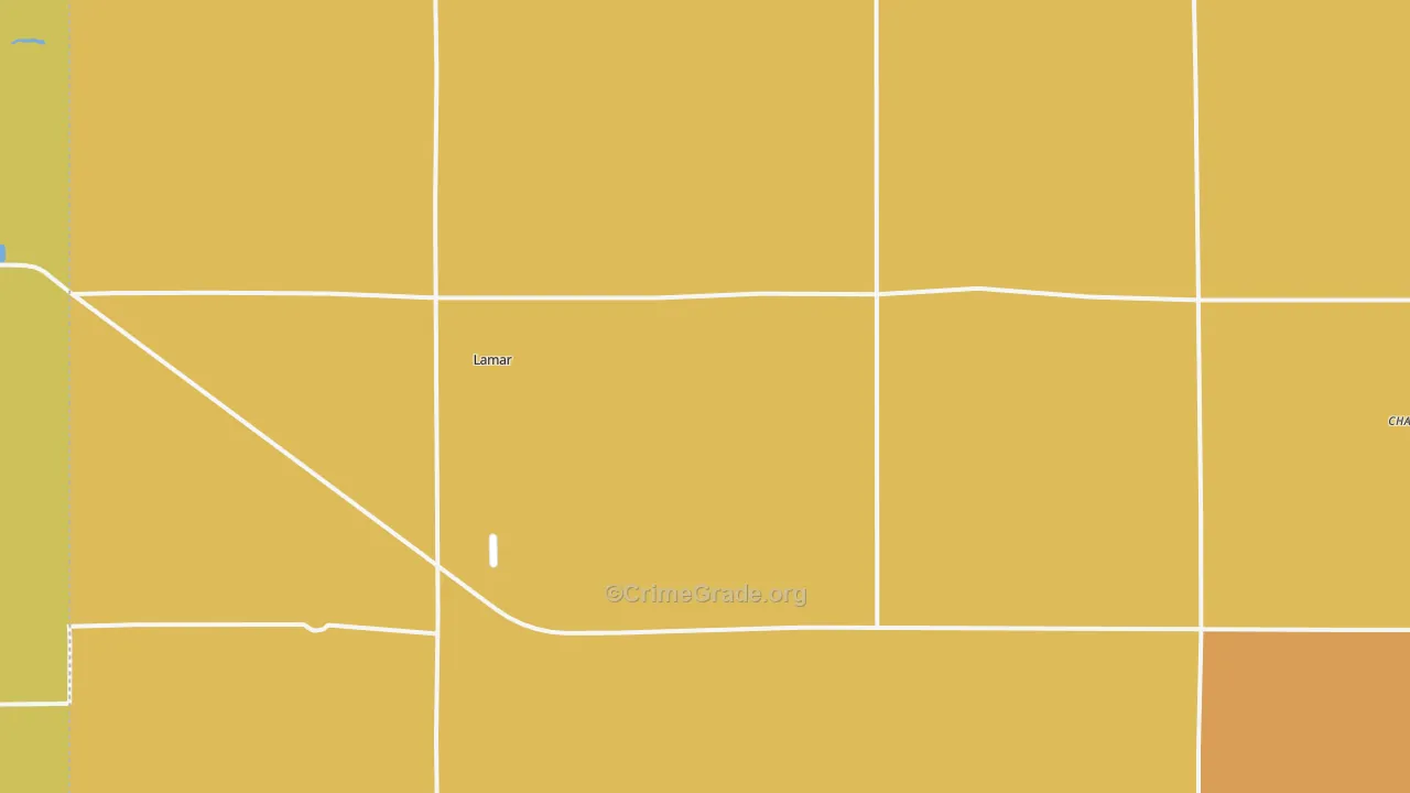 Lamar, NE Map of Assault Rates