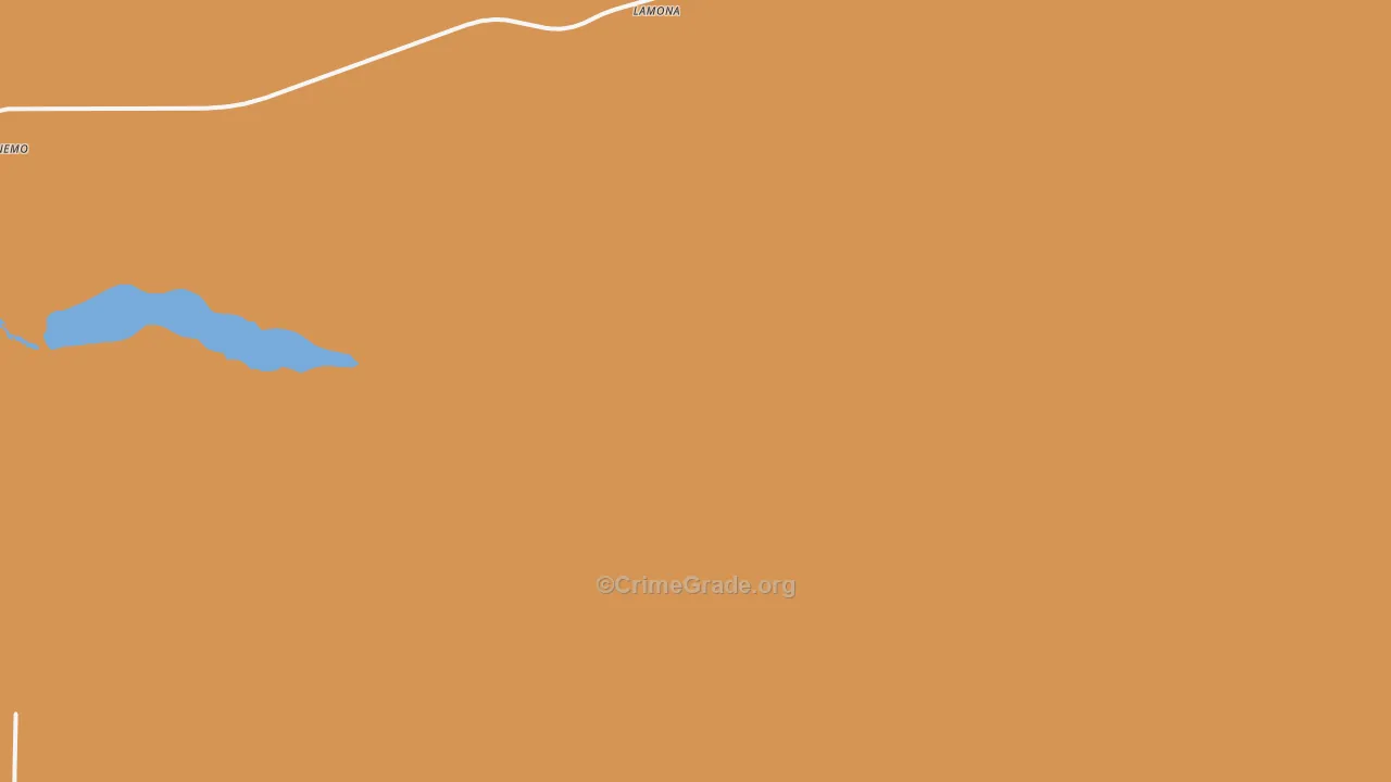 Lamona, WA Map of Assault Rates
