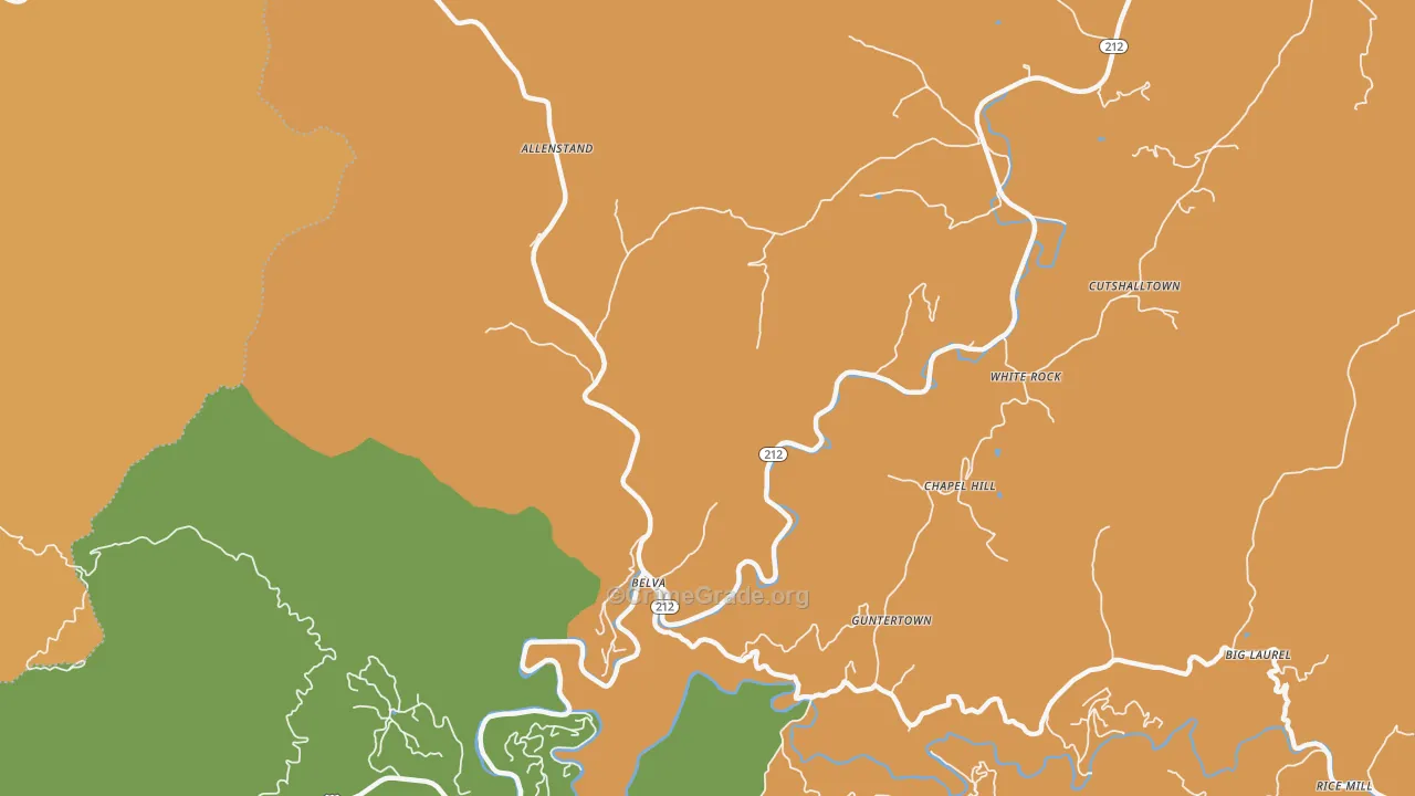 Laurel, NC Map of Assault Rates
