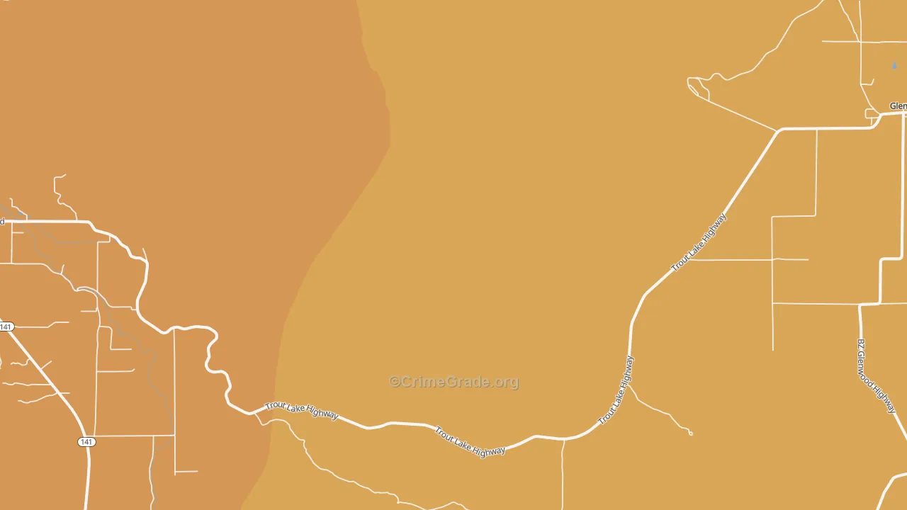 Laurel, WA Map of Assault Rates