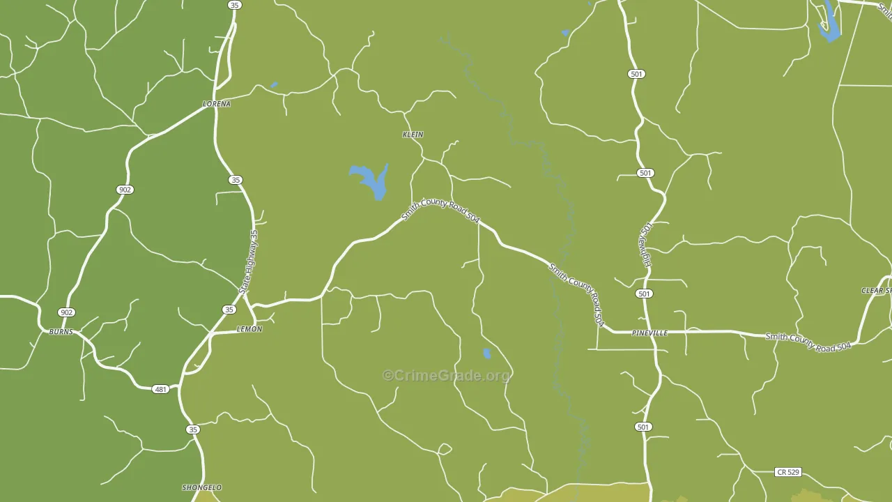 Lemon, MS Map of Assault Rates