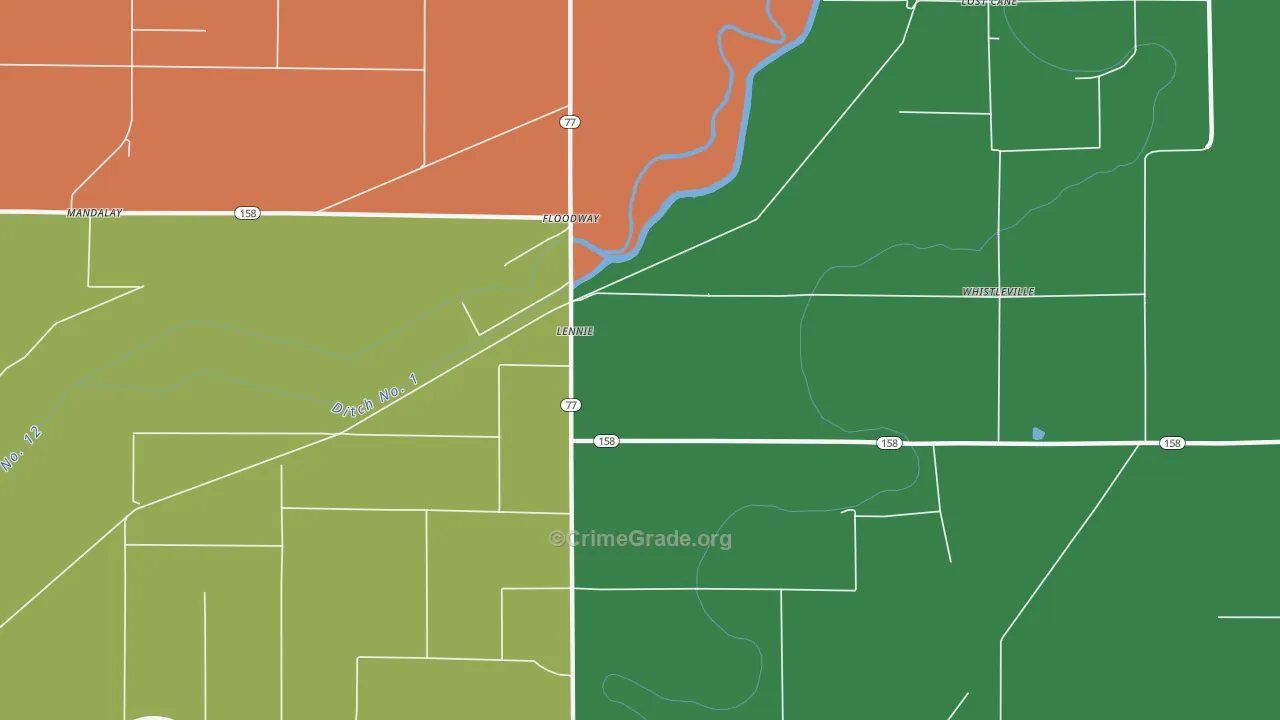 Lennie, AR Map of Assault Rates