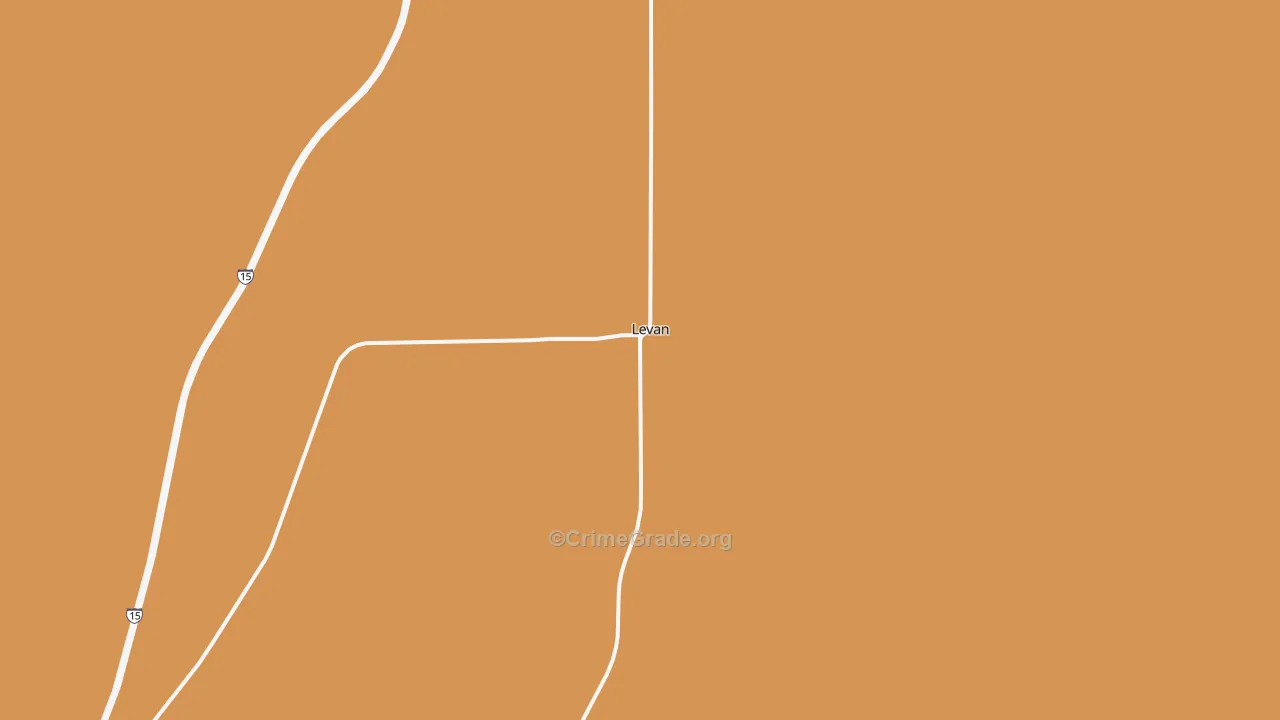 Levan, UT Map of Assault Rates