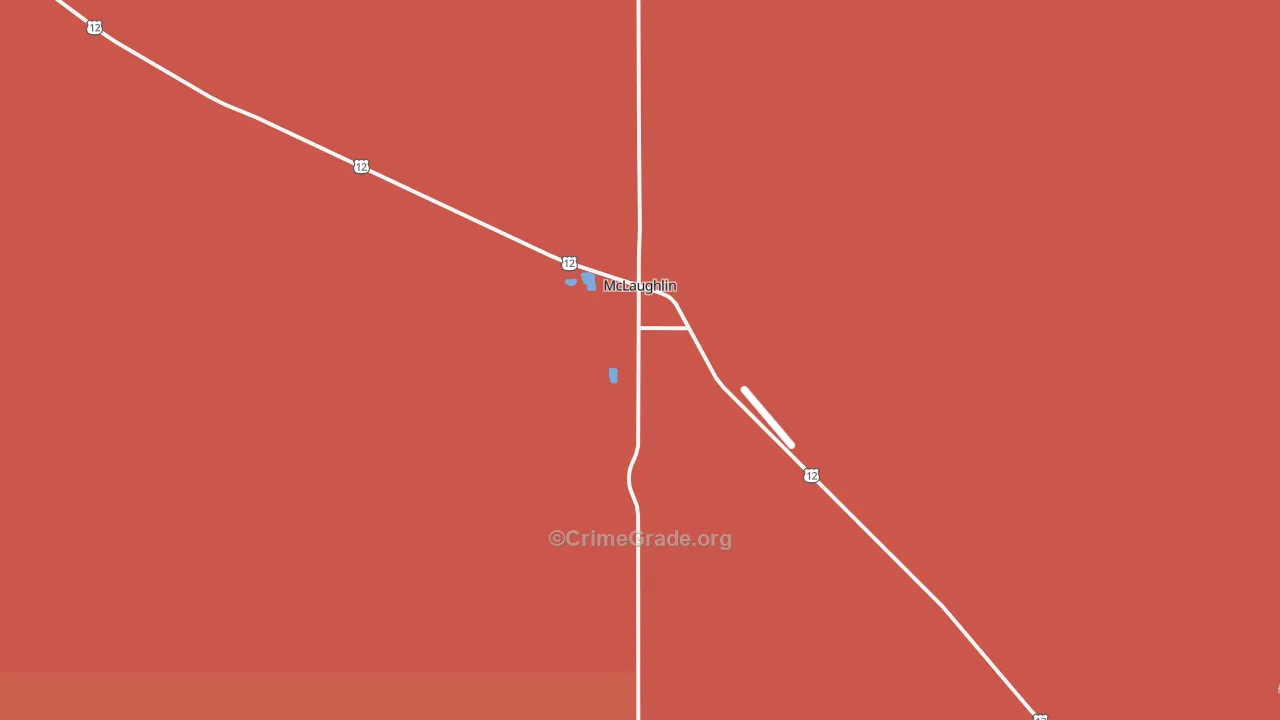 Liberty, SD Map of Assault Rates