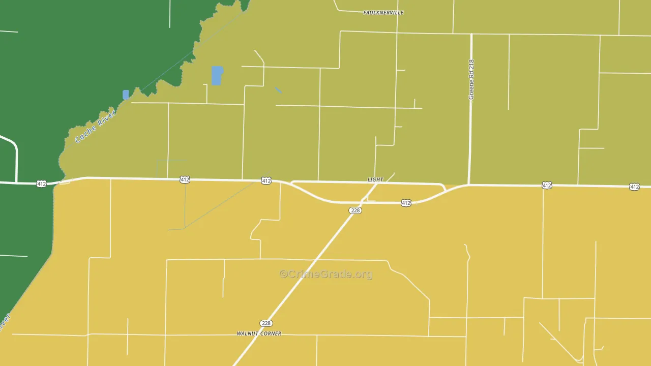 Light, AR Map of Assault Rates