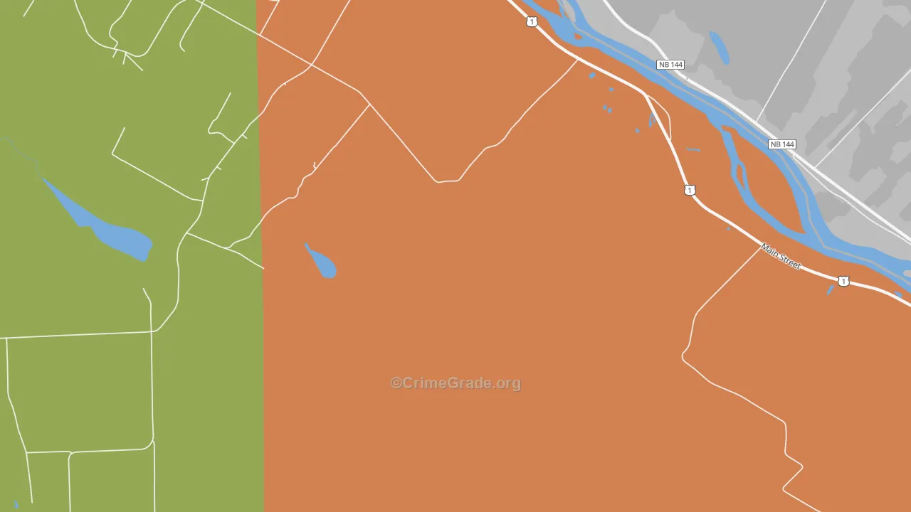 Lille, ME Map of Assault Rates