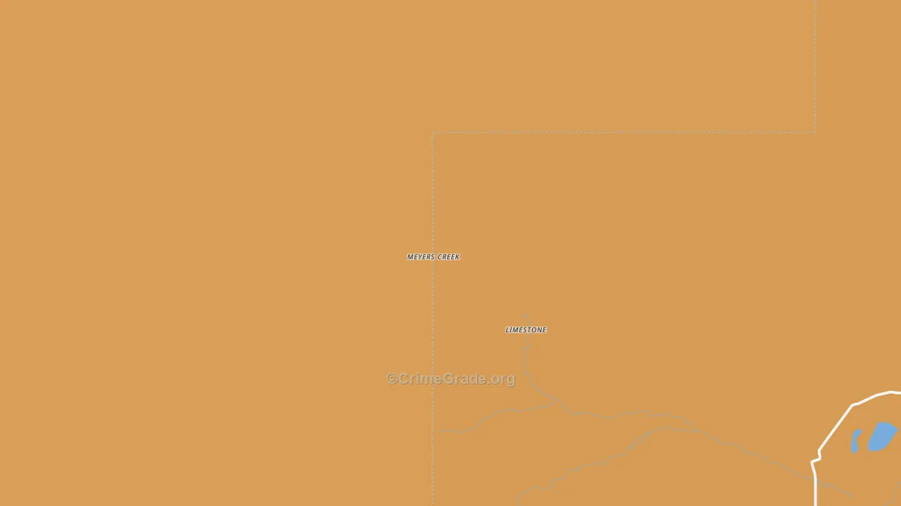 Limestone, MT Map of Assault Rates