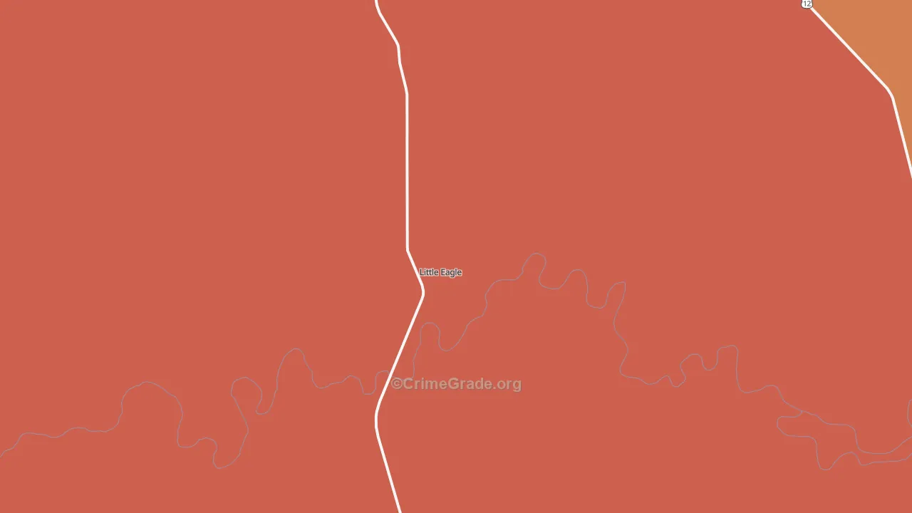 Little Eagle, SD Map of Assault Rates