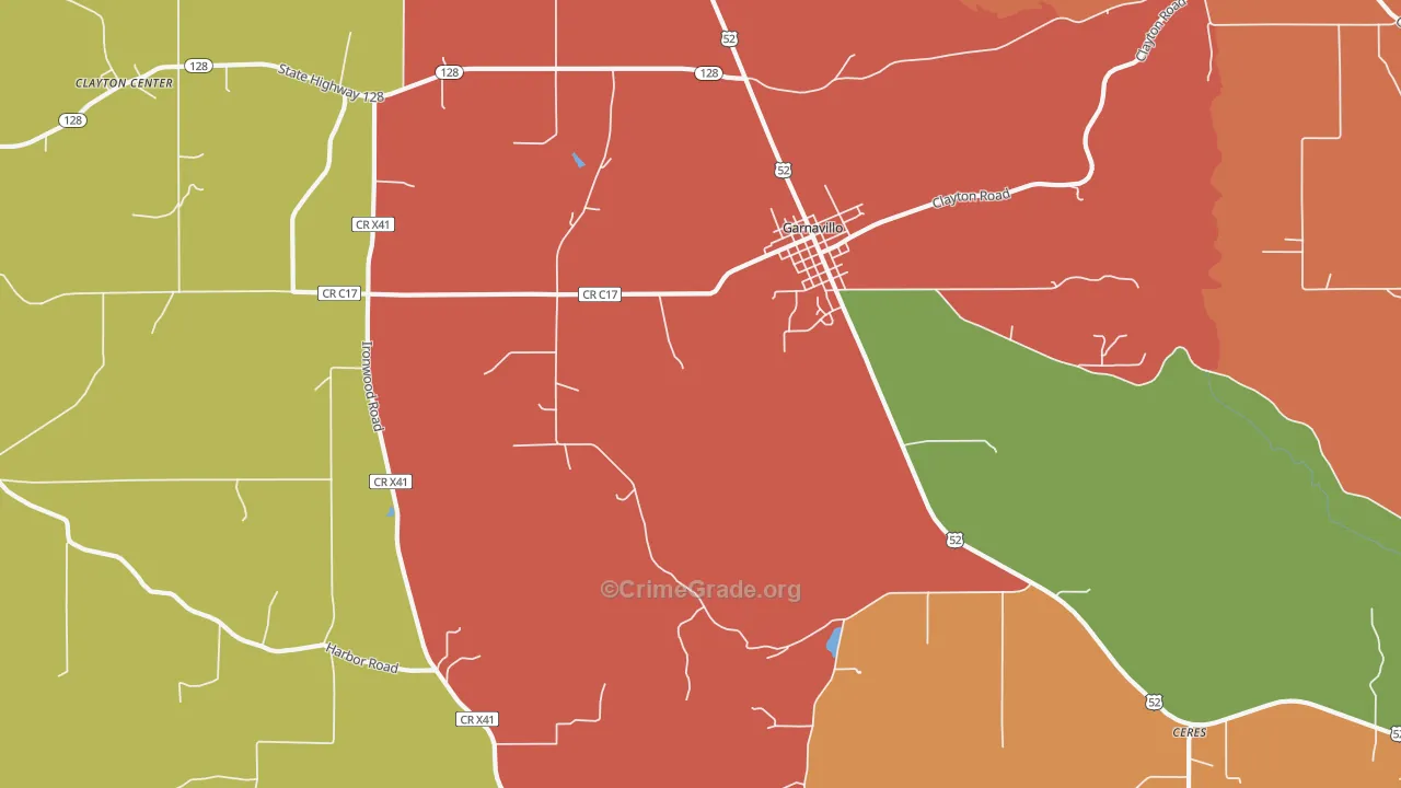 Littleport, IA Map of Assault Rates