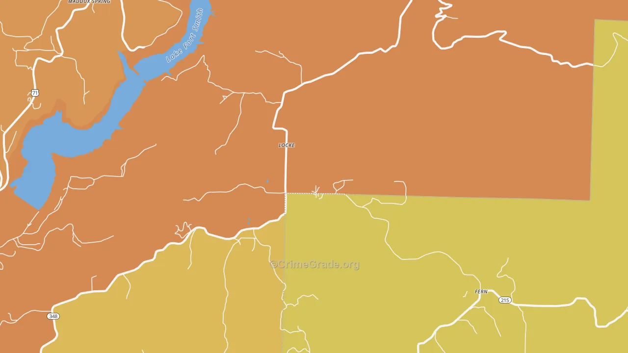 Locke, AR Map of Assault Rates