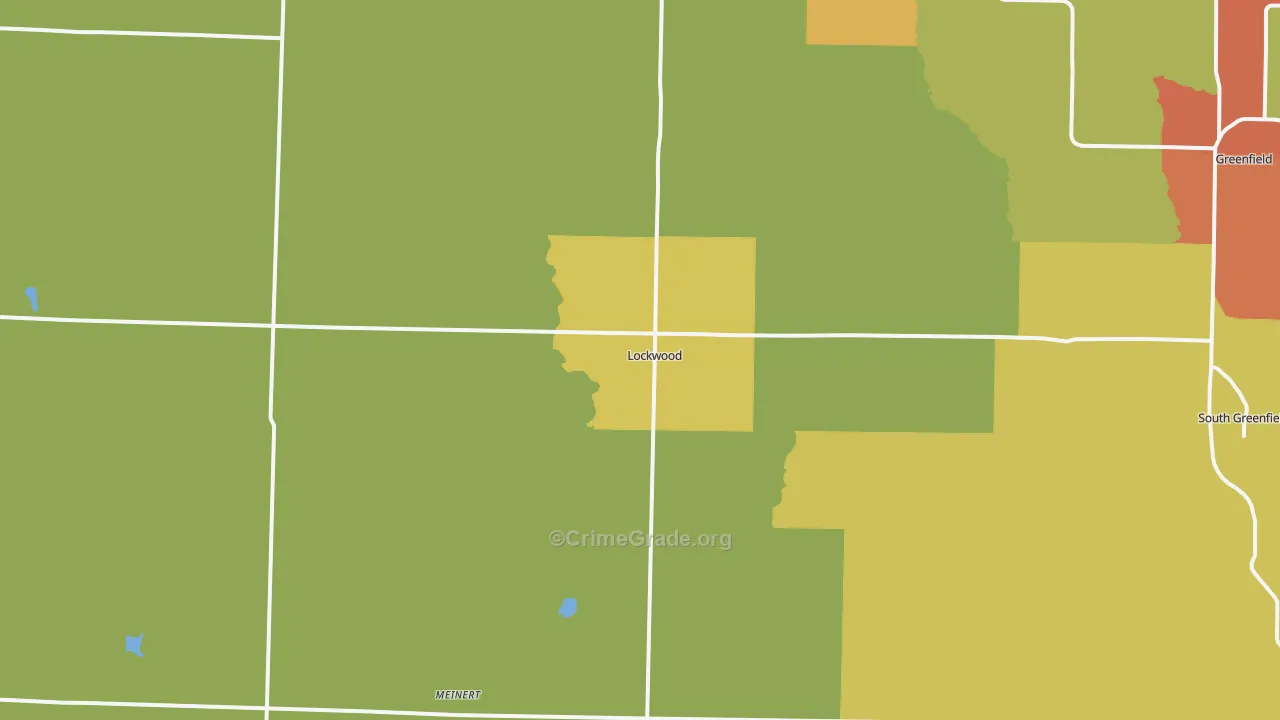Lockwood, MO Map of Assault Rates