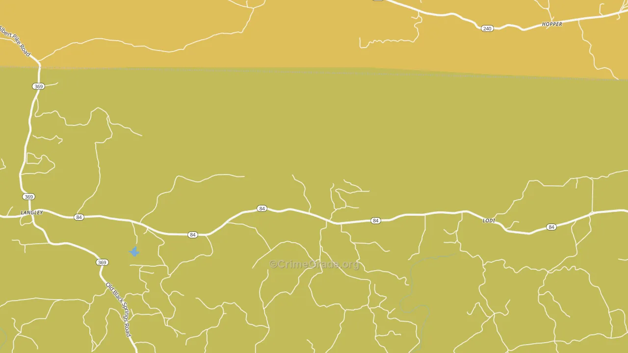 Lodi, AR Map of Assault Rates