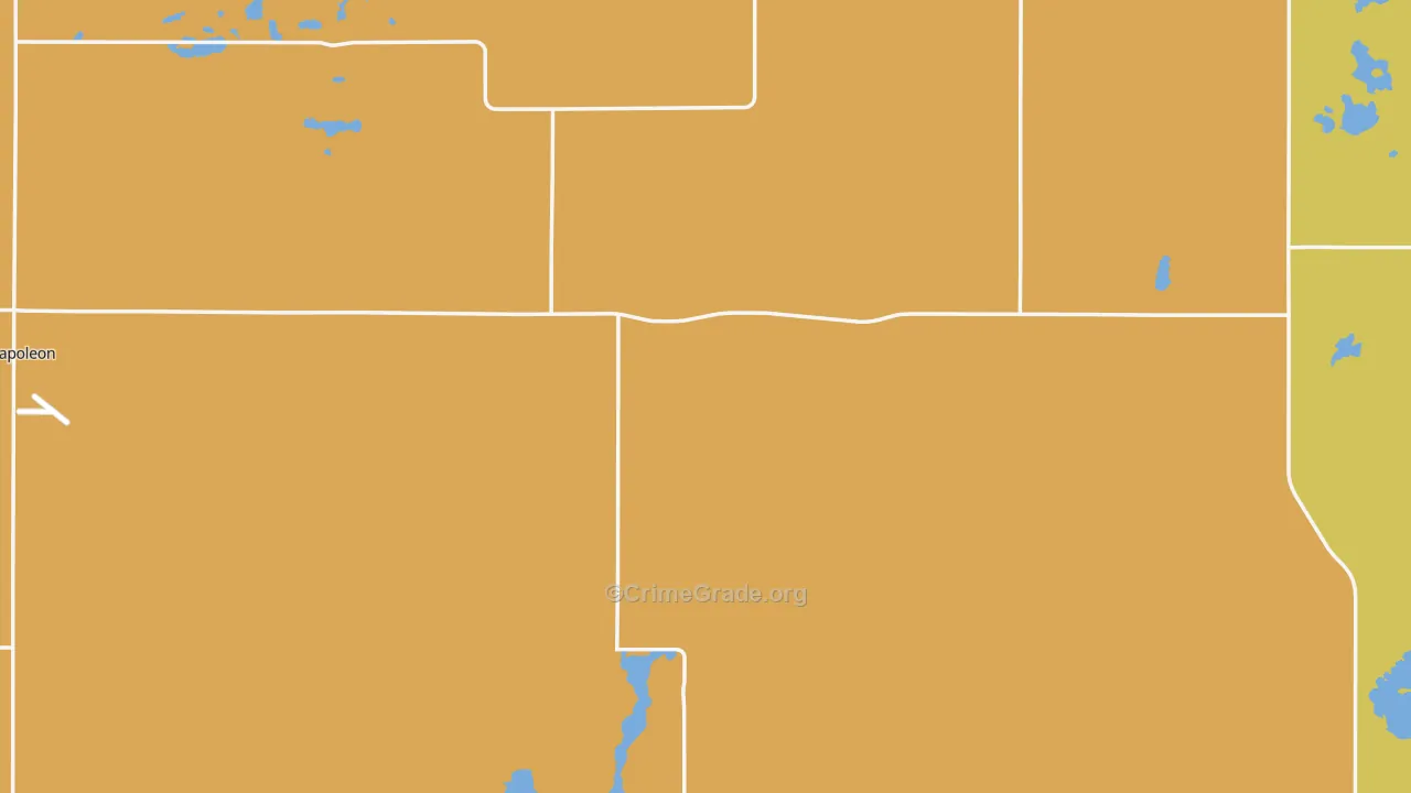 Logan County, ND Map of Assault Rates