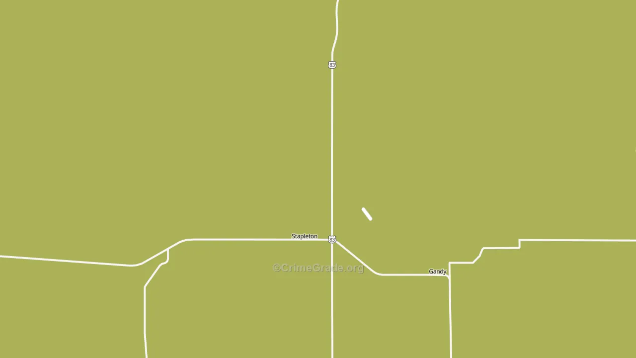 Logan County, NE Map of Assault Rates