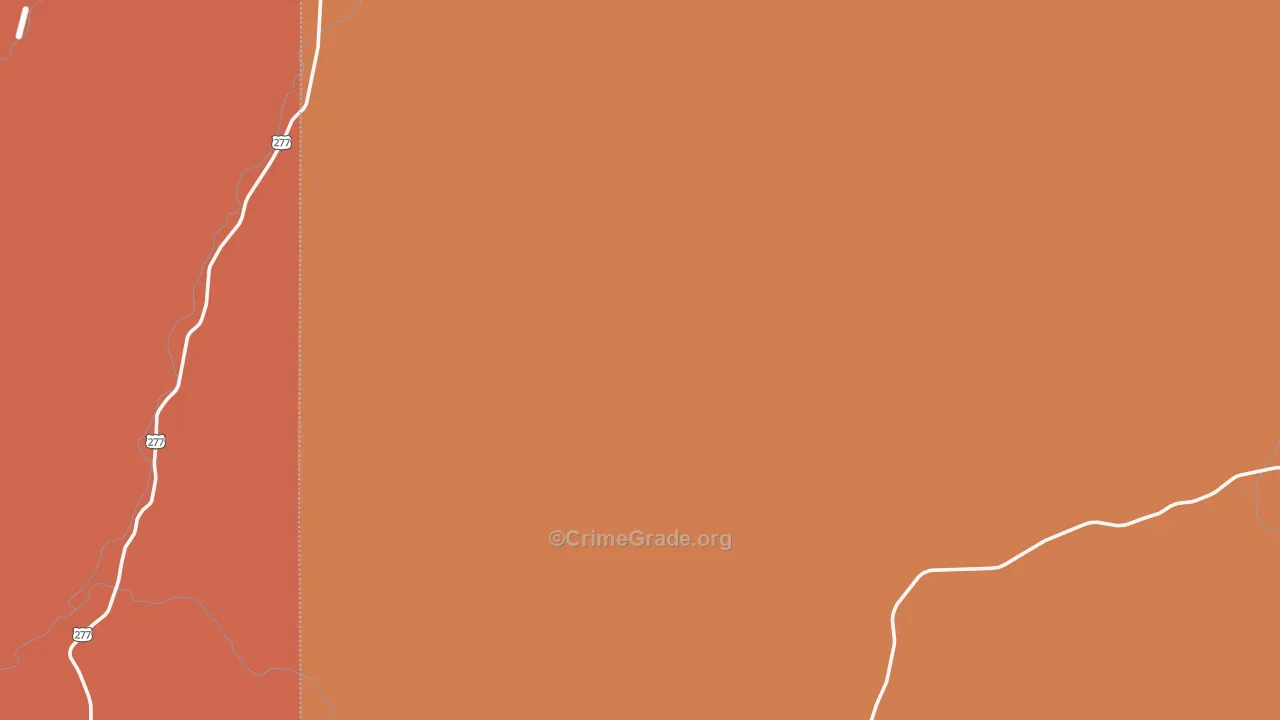 Loma Alta, TX Map of Assault Rates