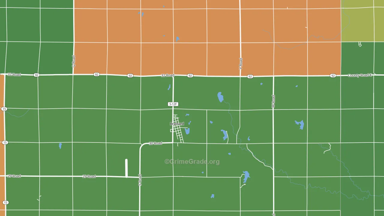 Loma, NE Map of Assault Rates