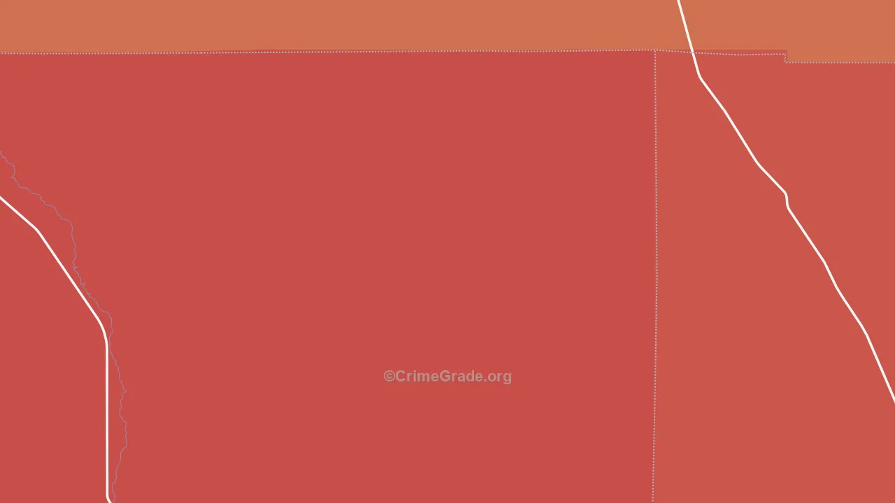 Lone Pine, ID Map of Assault Rates