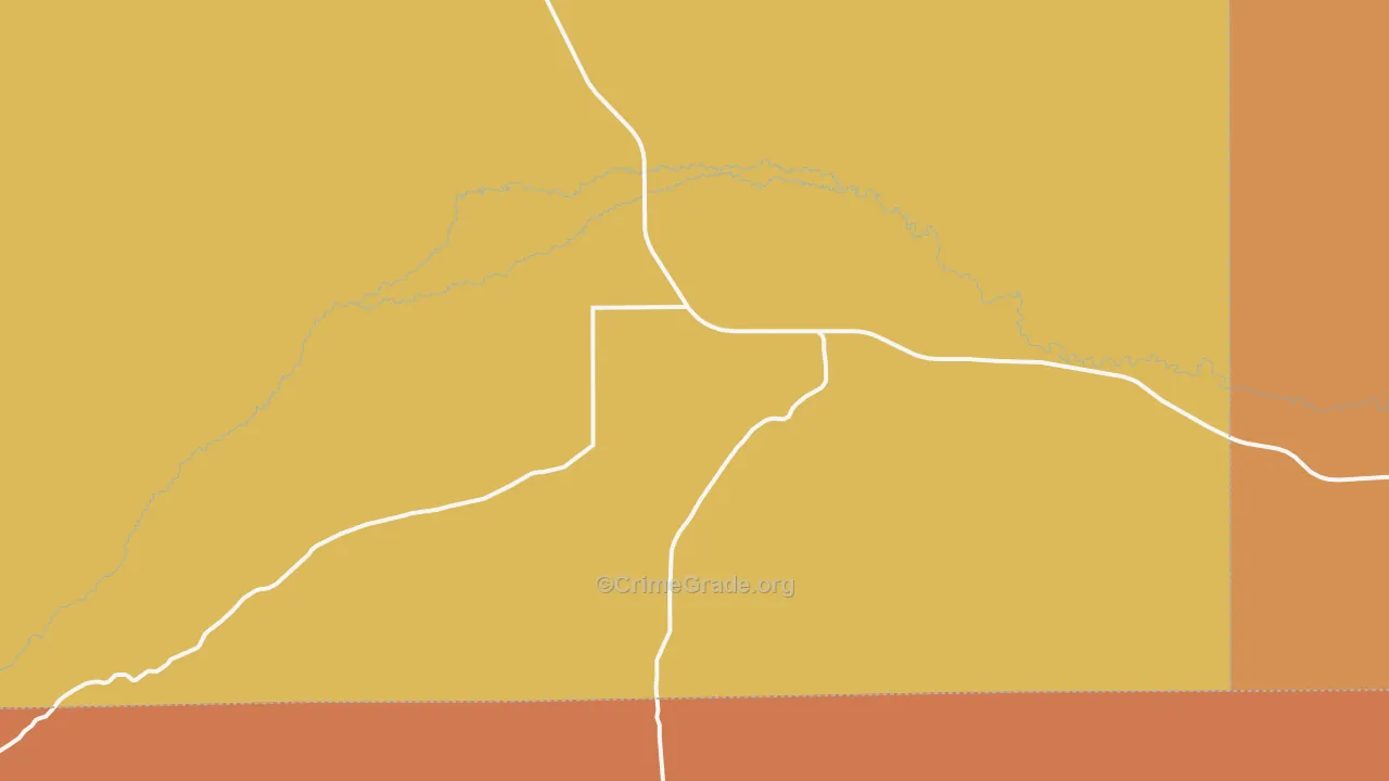 Lonetree, WY Map of Assault Rates