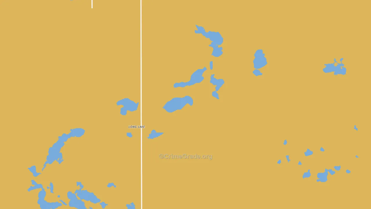 Long Lake, SD Map of Assault Rates