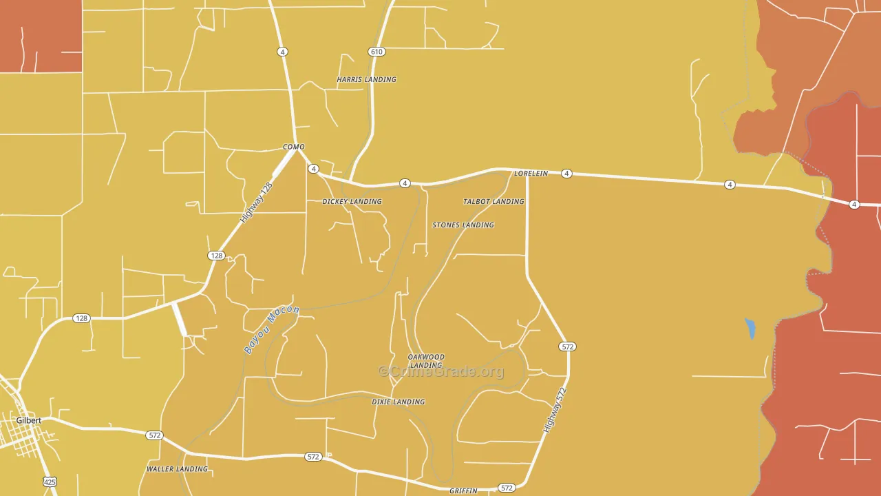 Lorelein, LA Map of Assault Rates