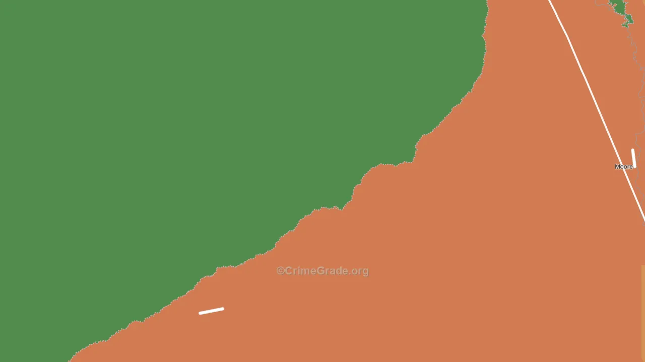 Lost River, ID Map of Assault Rates